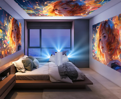 DoreAlcove Home Theater Projector – Your All-in-One Entertainment Hub